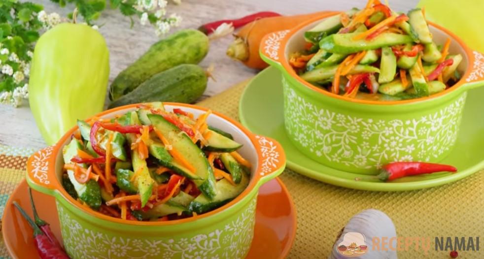 Огурцы по-корейски на зиму и не только! Аппетитный салат из огурцов по-корейски