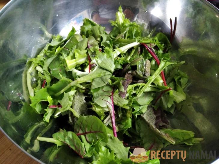 У соседки было новоселье, она угостила необычным и вкусным салатом. Выпросил рецепт и делюсь с Вами