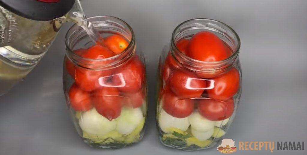 Маринованные томаты с болгарским перцем и зеленью! Обалденные помидоры на зиму - нравятся всем