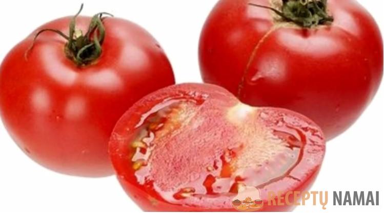 Самый любимый салат из помидор в нашей семье