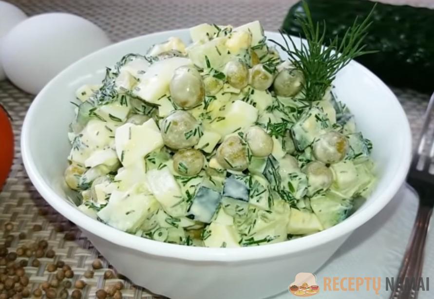 Простой салат на раз-два! Никогда не надоест и готовится очень просто