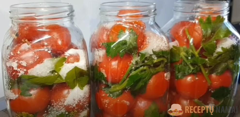 Помидоры на зиму без рассола! Перепробовала кучу рецептов, а лучше этого не нашла