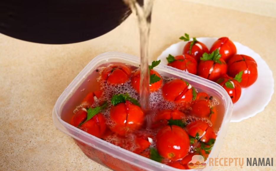 Просто помидоры, а рецепт просит каждый, кто попробует. Лучшая закуска на все случаи жизни