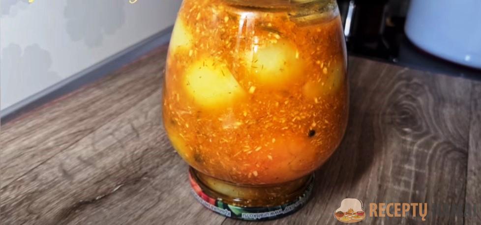 Зеленые помидоры на зиму с хреном! Самый вкусный рассол нашему по семейному рецепту