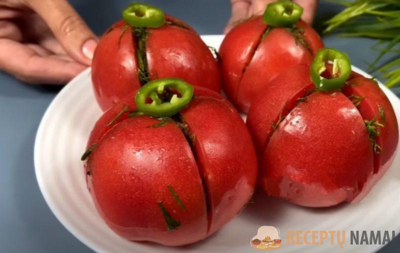 Рецепт ароматной закуски из помидоров. Быстрый маринад: готовлю сразу на большую семью