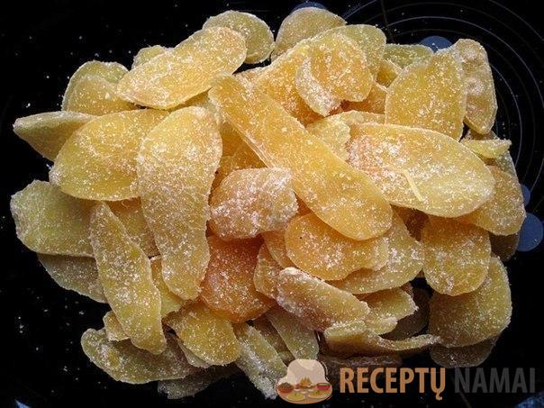 Цукаты из клубники, тыквы, имбиря! Для вкусных десертов