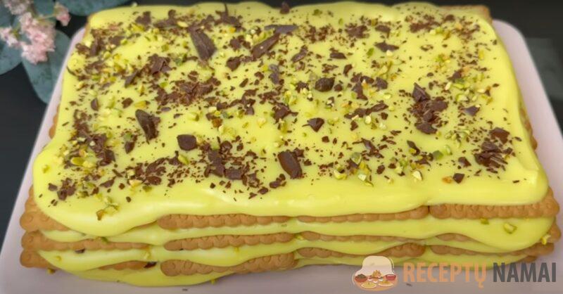 Десерт без выпечки и желатина. Идеально подходит для всей семьи