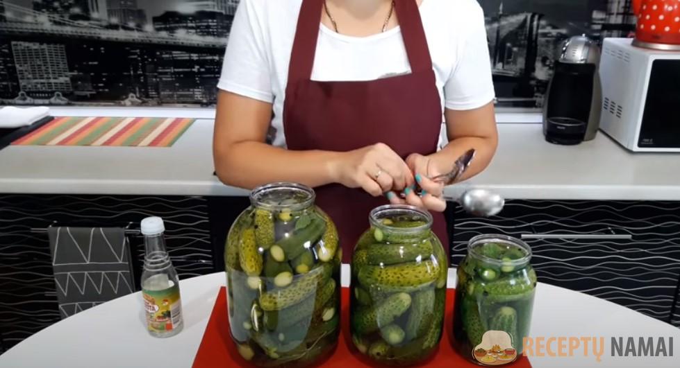 Консервированные хрустящие огурцы на зиму! Простой рецепт очень вкусных консервированных огурцов