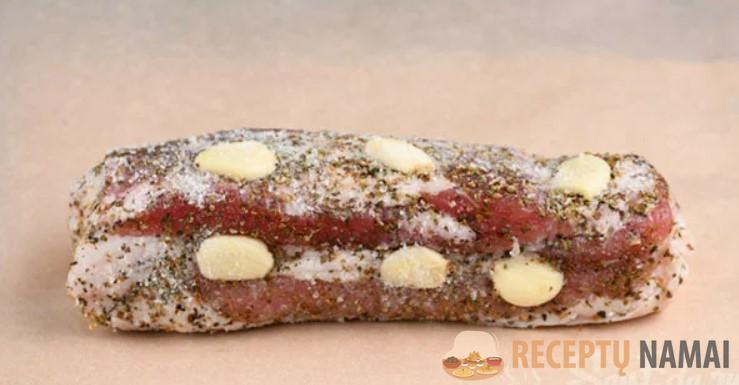 Деликатес простым способом. Свиная грудинка сухого посола