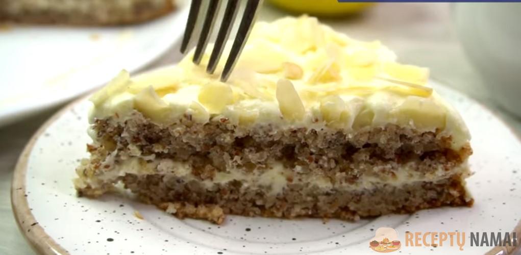 Торт Загадка: попробовав кусочек, невозможно оторваться. Готовим без муки