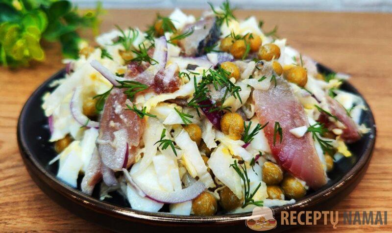 Салат "Дачный". Готовлю из сельди по любому поводу: вкусно и быстро