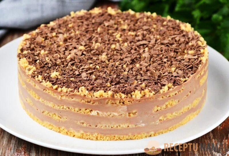 Торт без выпечки. Крем и основа, которые готовятся просто и вкусно