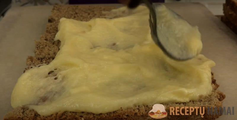 Торт "Женский Каприз". Такой сытный, что можно подавать маленькими порциями