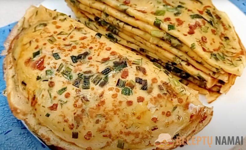 Блины-чебуреки: готовим золотистый хрустящий завтрак с тянущейся начинкой всего за 10 минут