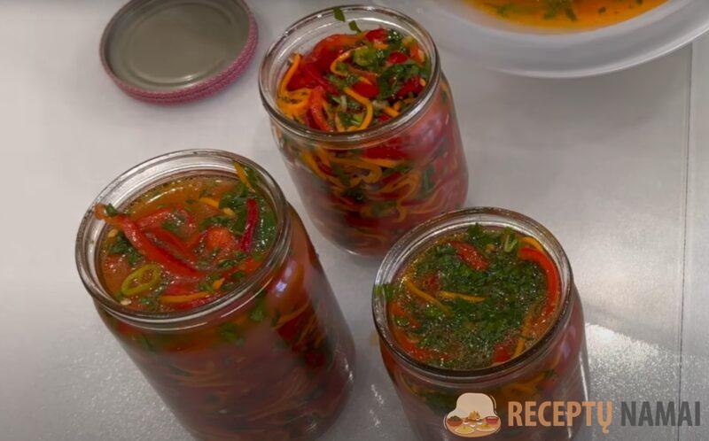 Болгарский перец по-корейски на зиму: идеальная закуска к любому застолью! Простой рецепт