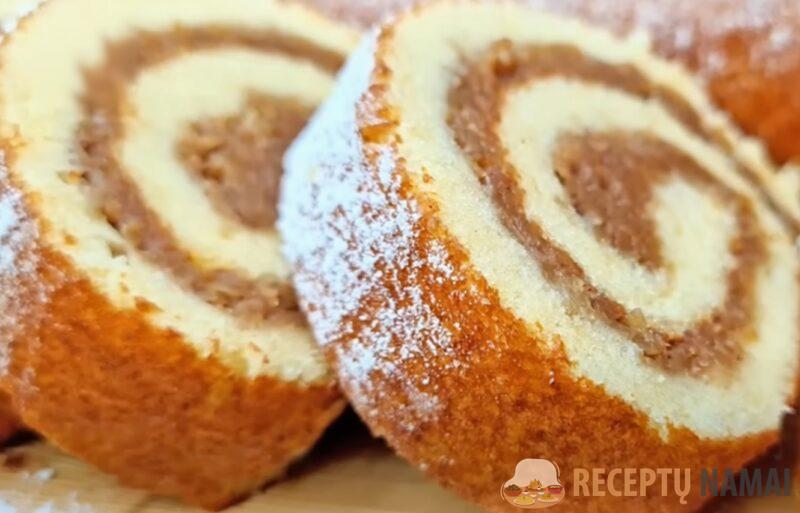 Готовьте один раз — и захотите снова: самый сочный и ароматный яблочный рулет, который буквально исчезает с тарелки!