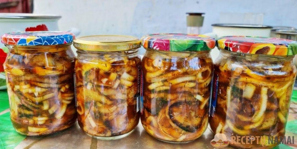 Закрываю по 45 банок. Баклажаны, как шашлык на зиму: все просят рецепт