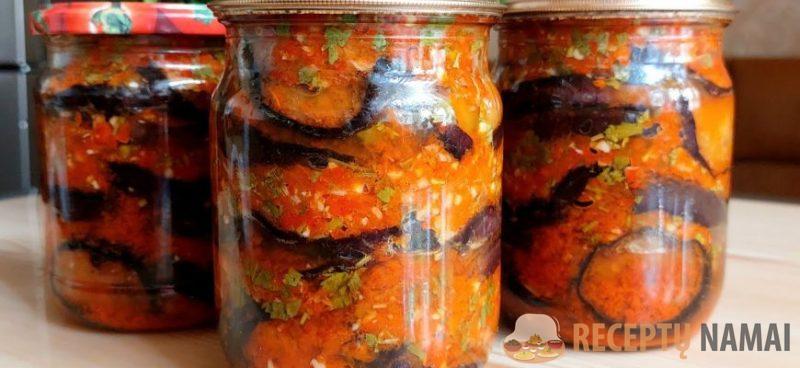 Баклажаны по-грузински на зиму. Так готовила бывшая жена: до сих пор храню рецепт