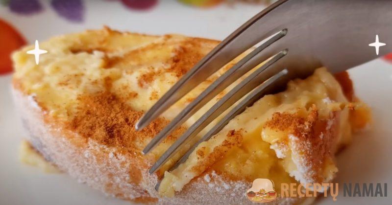 Рулет за 15 минут из простых ингредиентов. Вкусный и необычный десерт