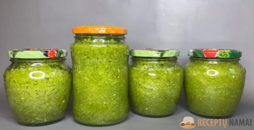 Не аджика, а сокровище. Очень вкусная зеленая аджика «Изумрудная»