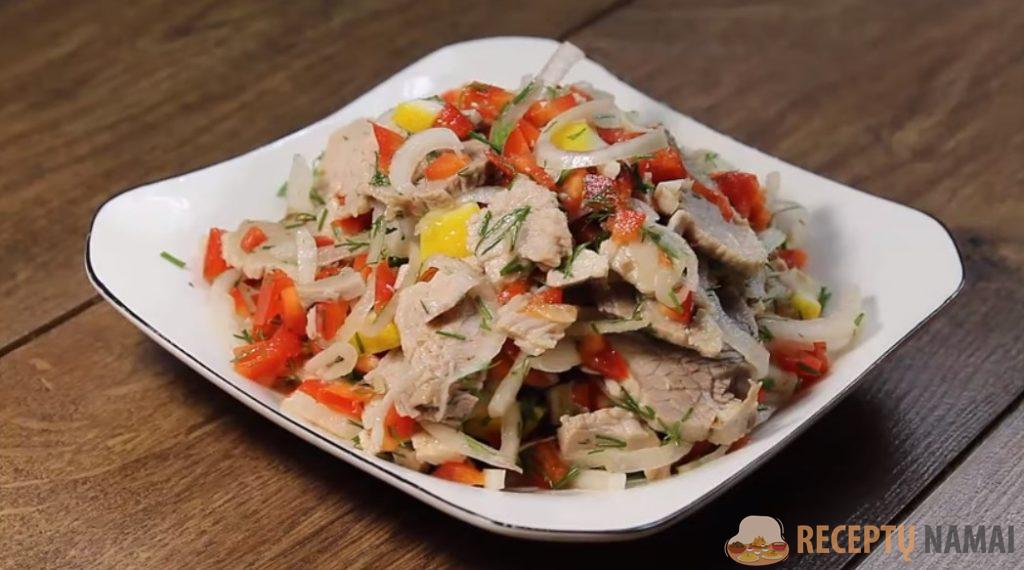 Не хуже шашлыка! Салат-закуска «Застольный». Исчезает просто мгновенно