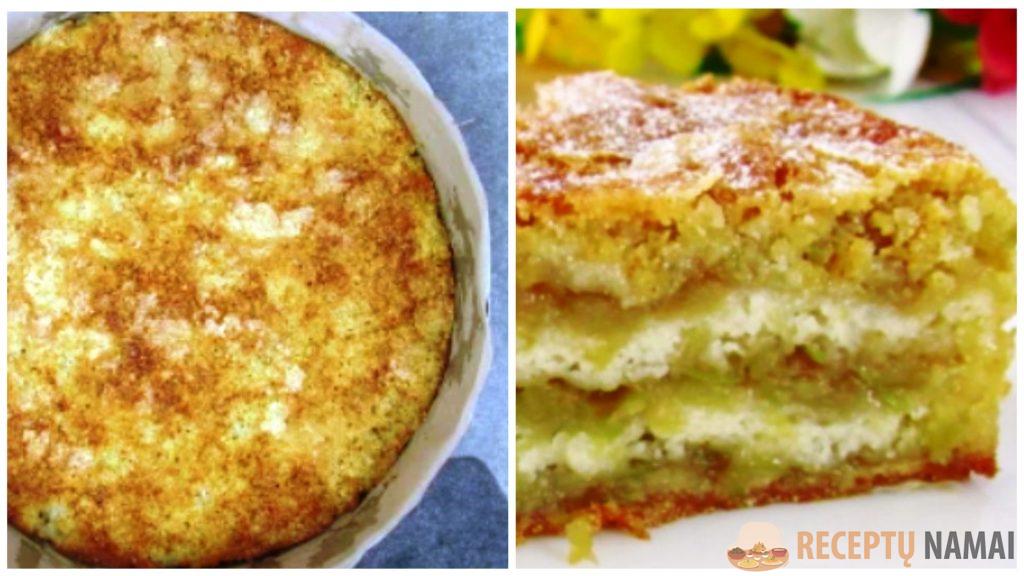 Яблочная вкуснотень: пирог тающий во рту! Простой и быстрый рецепт