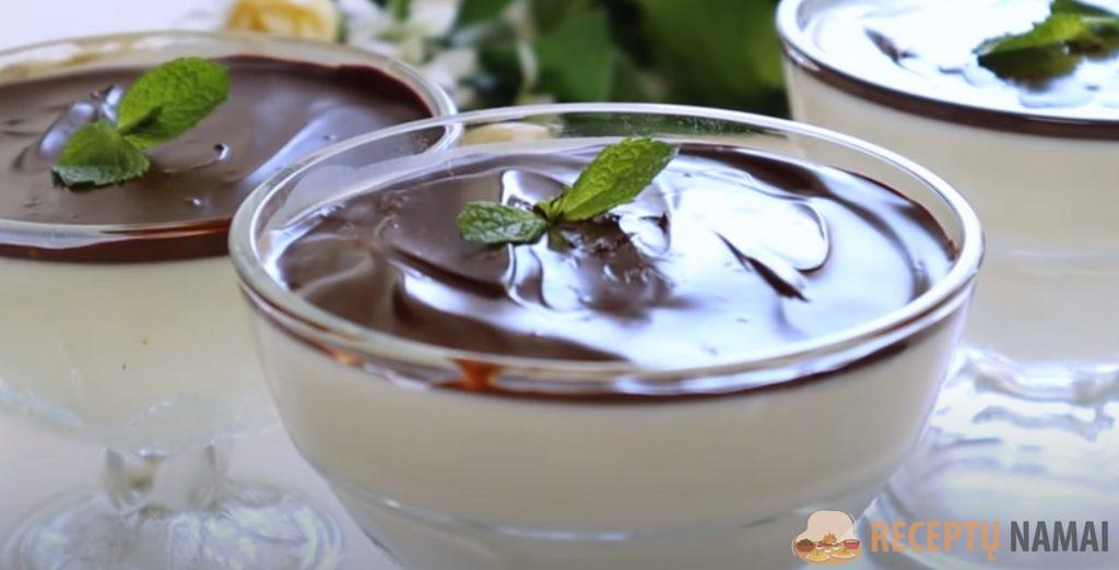 Из сметаны и шоколада очень просто, но как вкусно. Десерт «Птичье молоко»