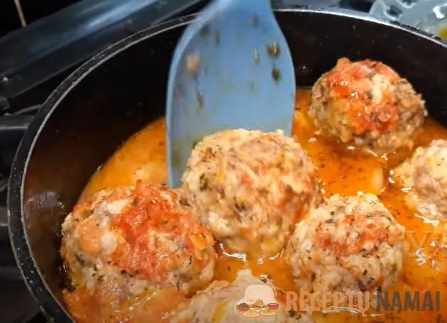 Самые вкусные тефтели – ежики. Рецепт фарша, который я обожаю: готовится быстро и получается вкусно