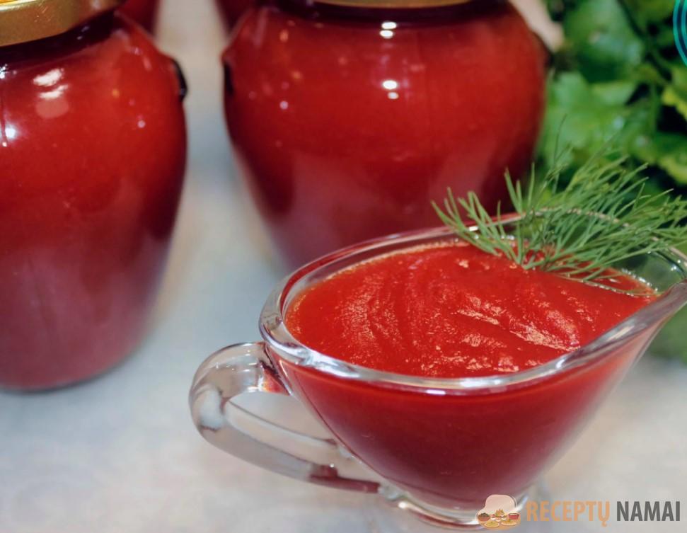 Такой домашний кетчуп будет повкуснее магазинного, хоть 100 банок закрывай! Готовлю его уже не первый год