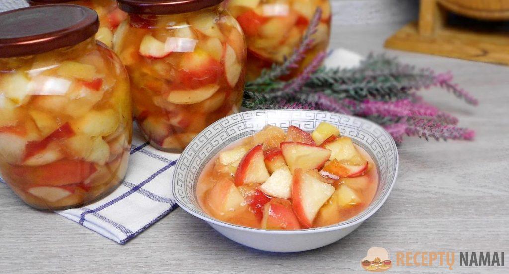 Яблоки заготавливаю только таким способом. Готовлю 5 минут и расход сахара небольшой