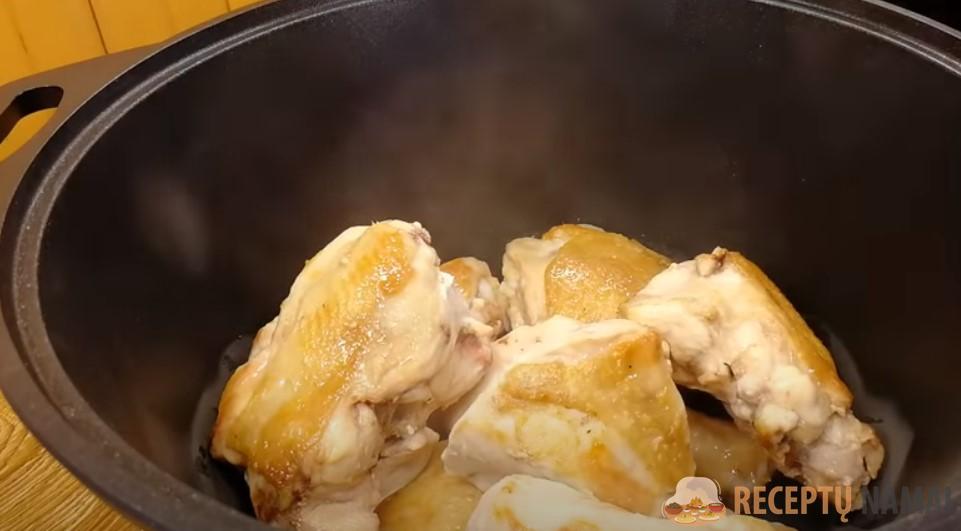 Просто возьмите побольше кефира. Самое вкусное второе из курицы!