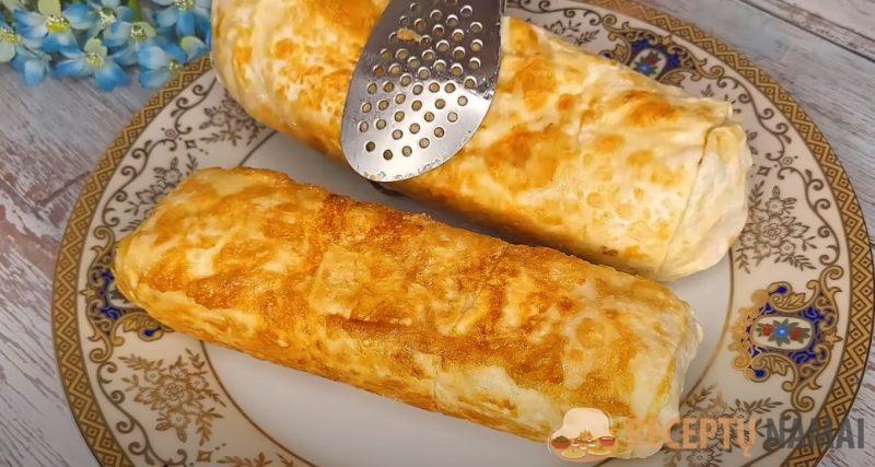 Беру обычную грудку и лаваш. Получается вкуснятина: вкусный обед или ужин