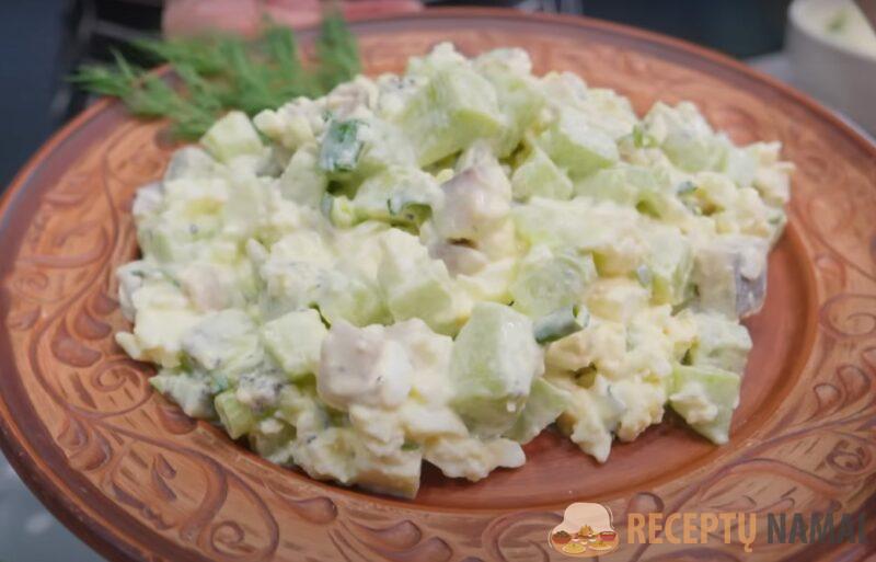 Салат "Морской змей". Что-то абсолютно новое: разлетается со стола мгновенно