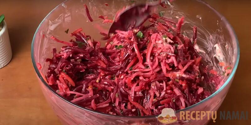 Новый салат из свеклы на каждый день. Можно готовить даже на праздники