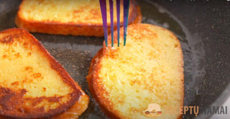 Завтрак за 5 минут. Как приготовить вкусные французские тосты