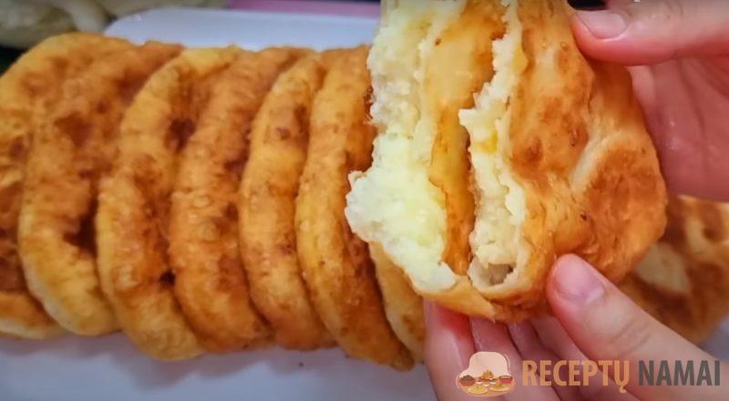 Беру творог и готовлю за 15 минут. Творожные лепешки с картофельной начинкой