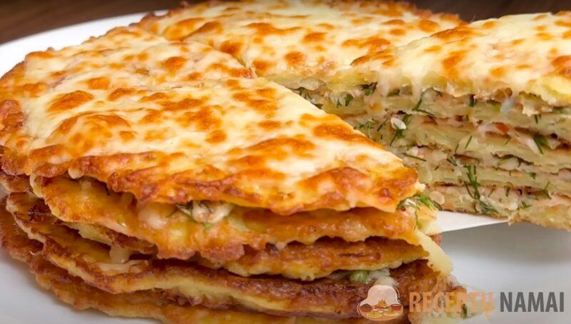 Картошка с луком вкуснее мяса. Возьмите 3 яйца и 4 картофелины: просто, дешево и очень вкусно