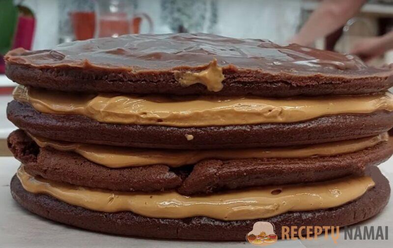 Быстрый торт на сковороде. Мой фаворит на 8 марта: вкусно, просто и много