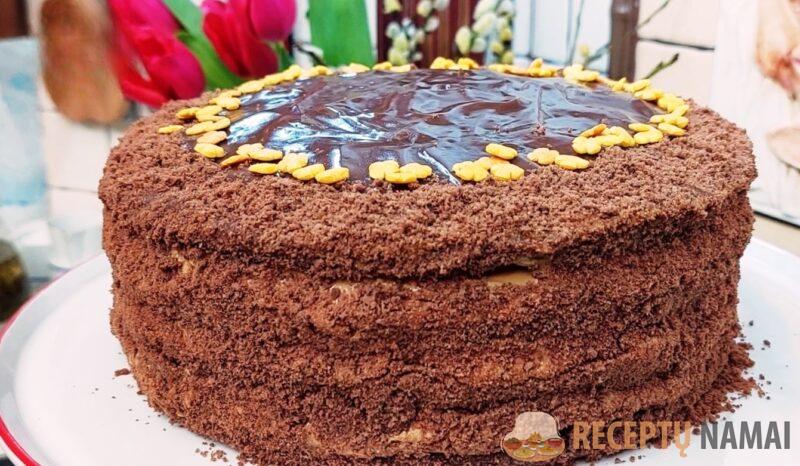 Быстрый торт на сковороде. Мой фаворит на 8 марта: вкусно, просто и много