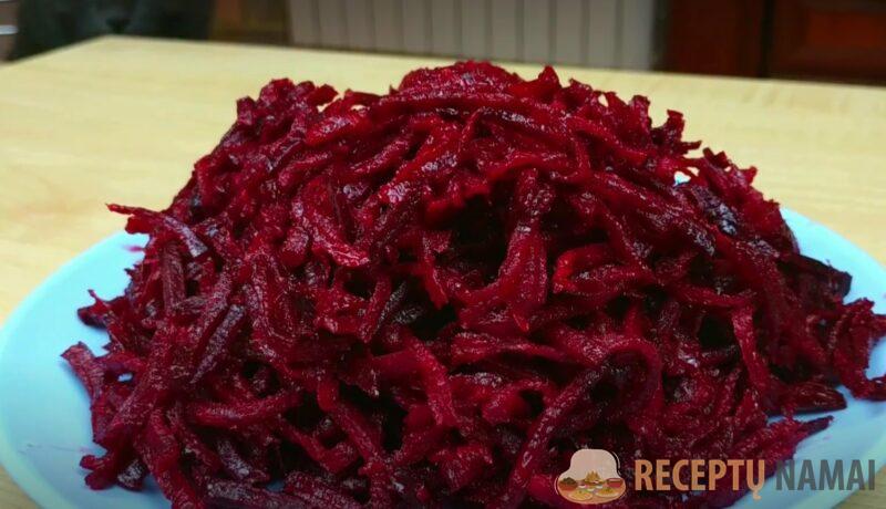 Как необычно приготовить свеклу без варки. Ну очень вкусная закуска: делюсь