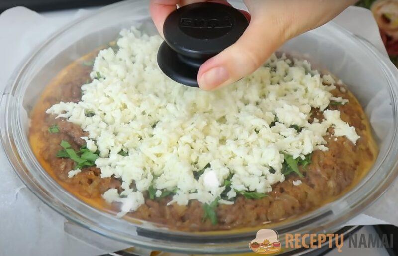 Мясной пирог на сковороде за 5 минут, не считая выпечки. Готовлю на скорую руку к приходу гостей