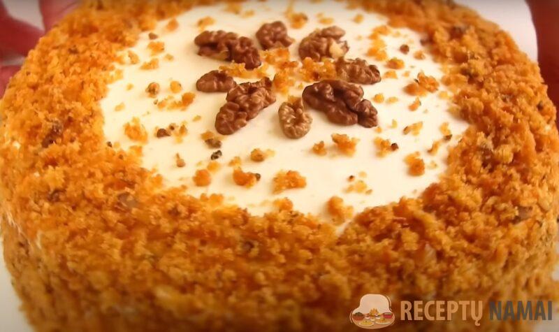 Морковный торт с апельсиновой цедрой. Невероятно вкусный: доступный рецепт