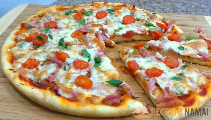 Пиццу пеку через день. Настоящее тесто для пиццы за 5 минут: вкусно и быстро