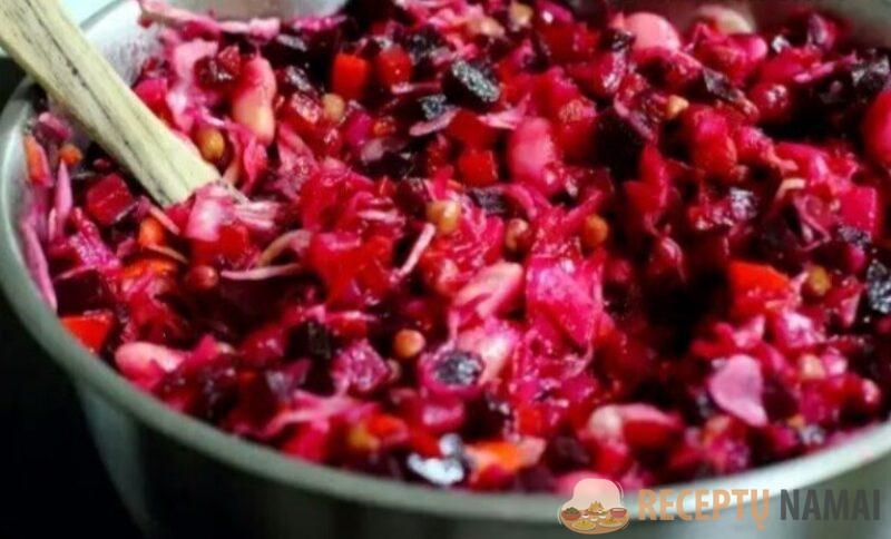 Отменный винегрет: соседка научила готовить по-новому, но с классической заправкой. Теперь это мой любимый рецепт