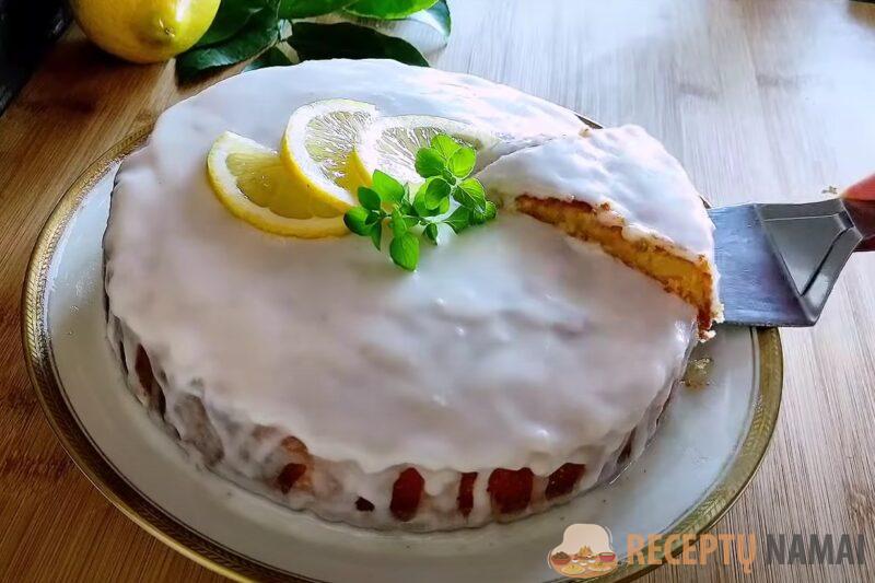 Понадобится всего 1 лимон. Очень вкусный лимонный пирог: лёгкий рецепт