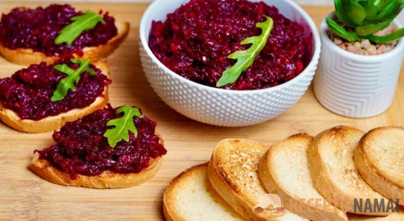 Вкусная закуска всего из 1 свеклы. Готовлю на завтрак вместо привычных бутербродов