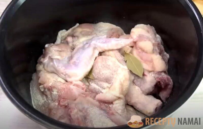 Закуска на замену колбасе: меняю мясо и каждый раз новый вкус. Сальтисон из курицы