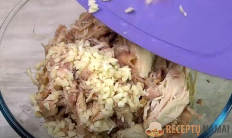 Закуска на замену колбасе: меняю мясо и каждый раз новый вкус. Сальтисон из курицы