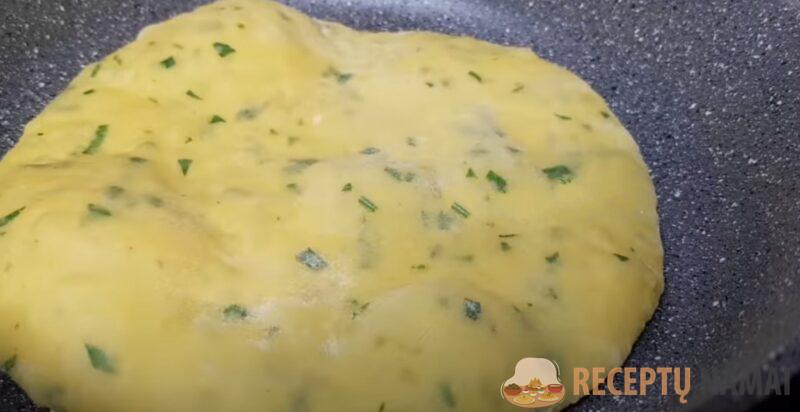 Картофель, мука и зелень - вкуснее всяких чебуреков. Ароматные лепёшки на сковороде