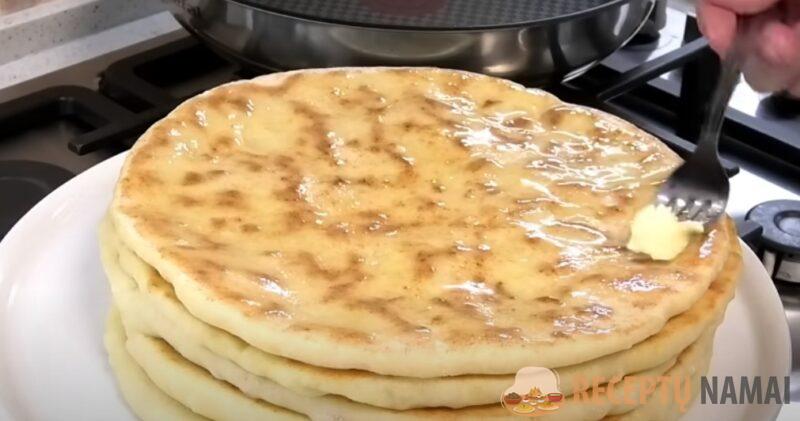 Картофельные лепёшки на кефире. Аппетитная выпечка: без добавления яиц